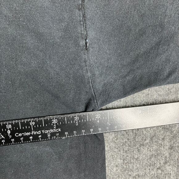 Champion T-Shirt Mens Size XL Black Crewneck Short Sleeve Logo Casual Basic - Picture 5 of 8